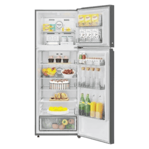 Haier Frost Free Double Door Convertible Refrigerator | 328 L | 2 Star | Inox Steel | HRF-3782BIS-P