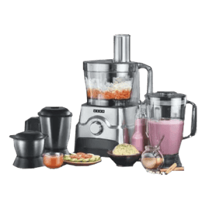 USHA Food Processor | 1000 Watt | FP 3811 | Black & Silver
