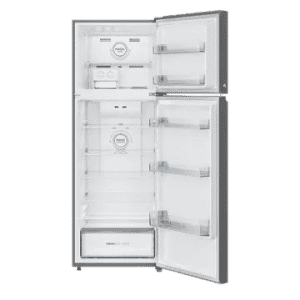 Haier Frost Free Double Door Convertible Refrigerator | 328 L | 2 Star | Inox Steel | HRF-3782BIS-P