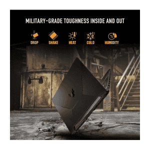 ASUS TUF Gaming Laptop A15 |  AMD Ryzen 5  Core 7535HS | 16 GB | 512 GB SSD | 15.6 Inch | Graphite Black | FA506NC-HN083W