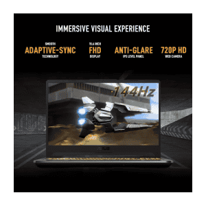 ASUS TUF Gaming Laptop A15 |  AMD Ryzen 5  Core 7535HS | 16 GB | 512 GB SSD | 15.6 Inch | Graphite Black | FA506NC-HN083W