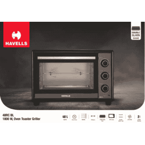 Havells Oven Toaster Grill | 48RC BL | 48 L | Black | GHCOTCTK180