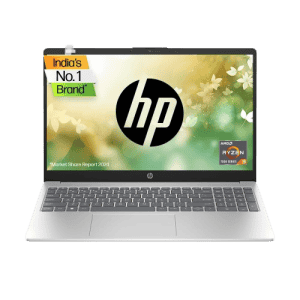 HP 15 Laptop | AMD Ryzen 3 7320U | 8 GB | 512 GB SSD | Natural Silver |15-fc0154AU