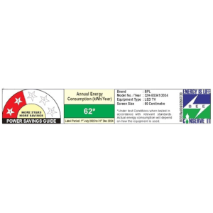 BPL Hd Home Theatre Onkyo Google LED TV |  80 cm (32 Inch) | 32HE5341