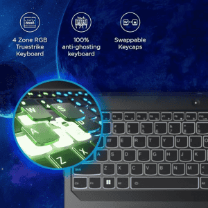 Lenovo Legion Pro 5 Gaming Laptop | AMD Ryzen 9 | 7945HX | WQXGA-IPS 240Hz 500Nits | 16GB | 1TB SSD | NVIDIA RTX 4060 8GB | Grey | 82WM00FEIN