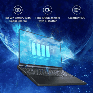 Lenovo Legion Pro 5 Gaming Laptop | AMD Ryzen 9 | 7945HX | WQXGA-IPS 240Hz 500Nits | 16GB | 1TB SSD | NVIDIA RTX 4060 8GB | Grey | 82WM00FEIN