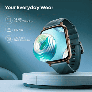 Fastrack Jupiter S1 Smartwatch | 1.83 inch | BT Calling | Blue