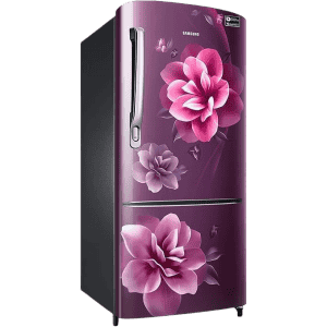 SAMSUNG Direct Cool Single Door Refrigerator | 183 L | 3 Star | Camellia Purple | RR20C2723CR/NL