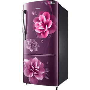 SAMSUNG Direct Cool Single Door Refrigerator | 183 L | 3 Star | Camellia Purple | RR20C2723CR/NL