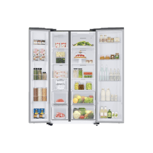 Samsung Side By Side Inverter Refrigerator | 653L | WI-FI Enabled SmartThings | Refined Inox | RS76CG8103S9HL