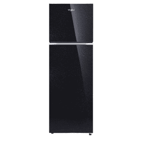 Whirlpool Frost Free Double Door Refrigerator | 265 L | 2 Star | Crystal Black | NEOFRESH GD PRM 278