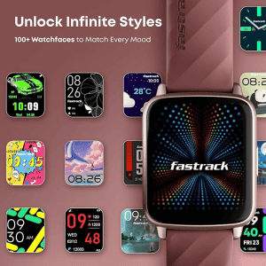 Fastrack Jupiter S1 Smartwatch | 1.83 inch | BT Calling | Blue