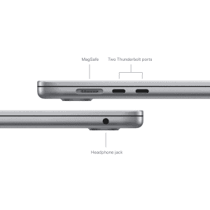 Apple MacBook Air M3 | 16 GB | 256 GB SSD | Space Grey | MC9D4HN/A