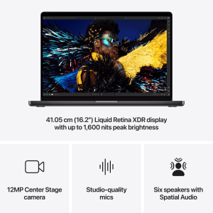 Apple MacBook Pro | M4 Pro | 41.05 cm | 48 GB | 512 GB SSD | Space Black | MX2Y3HN/A
