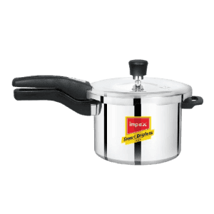 Impex Norma Smart Dripless Aluminium Pressure Cooker | D5 | 4.5L |  Smart Spillage Control
