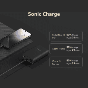 MI Pocket Power Bank Pro | 10000 MAH | 33W Sonic Charge | Black