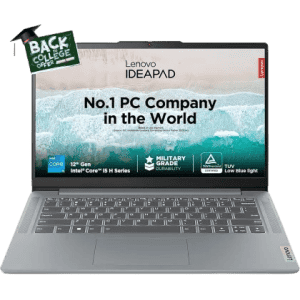 Lenovo IdeaPad Slim 3 Thin & Light Laptop | Intel Core i5 | 12th Gen | 8 GB | 512 GB SSD | Arctic Grey