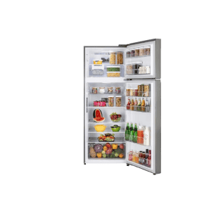 LG Double Door Refrigerator | 466 L | 1 Star | Smart Inverter Compressor | Shiny Steel | GL T492NPZR DPZZEBN
