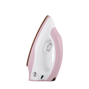 BPL Dry Iron | 1000 W | LED Indicator | Pink & White | BDIS0021
