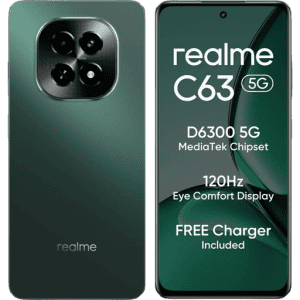 realme C63 5G | 4 GB RAM | 128 GB | Forest Green