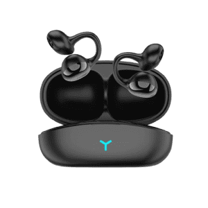 Urban Vibe Clip Air Conduction Earphones | Wireless Earbuds | Black