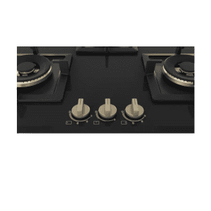 BOSCH Tempered glass Automatic Hob | 3 Burners | Black | PND7B6G20I