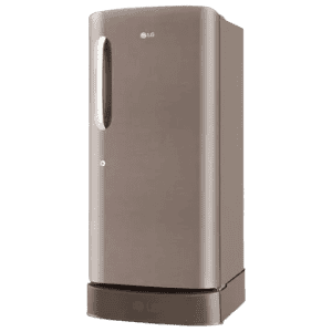 LG Direct Cool Single Door Refrigerator | Stabilizer Free Operation | 210 L | 3 Star | Fawn Steel | GL D231AFSD