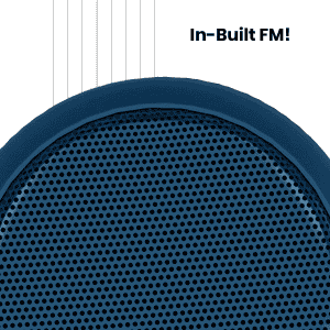 Portronics Sound Drum 1 Portable Bluetooth Speaker | 10W | Blue | POR 1327