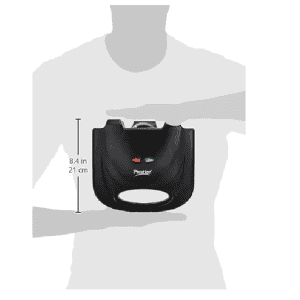 Prestige Sandwich Maker Fixed Plates | Black | PSMFB 41468