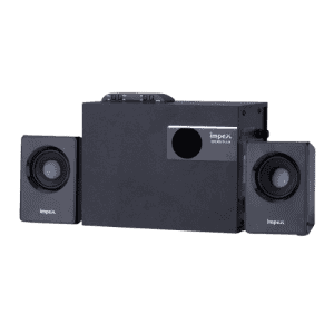 Impex Micro Plus Bluetooth Speaker | 2.1 Channel Multimedia Speaker System | 20 W | Remote Function | Black