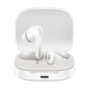 Redmi Buds 6  Wireless Earbuds | Hybrid Active Noise Cancellation | 42 Hours Playback | Titan White| M2429E1