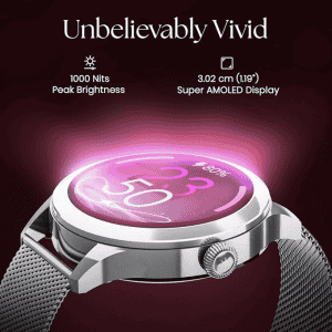 Fastrack Noir Pro BT Calling Women Smartwatch | Black