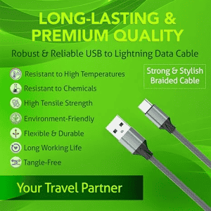 SALPIDO USB TO Type C Data Cable | 2 M | LS 442 TPE