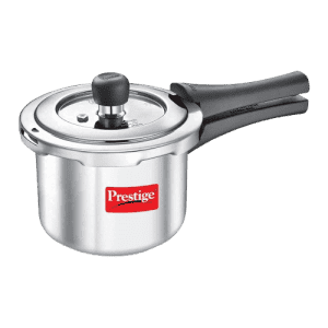 Prestige Popular Svachh Outer Lid Induction Bottom Pressure Cooker | 1.5 L | Stainless Steel | Silver | 20192