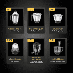 Prestige Endura Pro Multi Functional Mixer Grinder | 1000W
