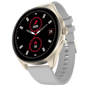 Fire Boltt Apollo 2 Smartwatch |  AMOLED Display | Bluetooth Calling | Light Grey | BSW147