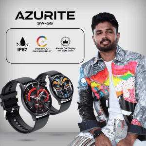 Salpido I-GOFIT AZURITE Smartwatch | Black |  SW 66