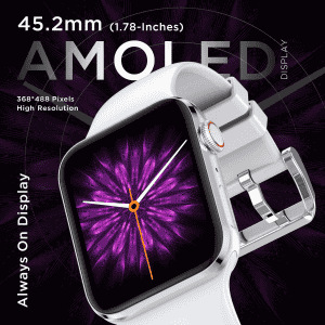 Fire-Boltt Visionary Bluetooth Calling Smartwatch | 1.78"Amoled Display | Silver | BSW046