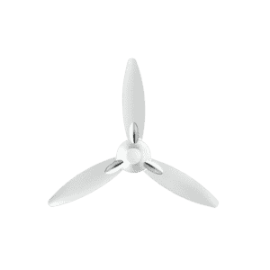 Usha Bloom Daffodil Goodbye Dust Ceiling Fan | 1250 mm | Sparkle White