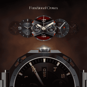 boAt Enigma Z20 Amoled Bluetooth Calling Smartwatch | Metal Black