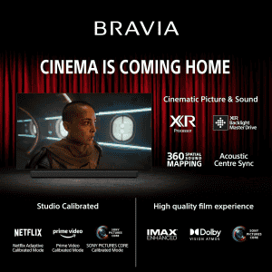 Sony Bravia 9 Series 4K Ultra HD AI Smart Mini LED Google TV | 75 inches | Black | K75XR90