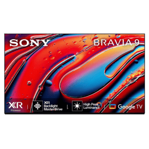 Sony Bravia 9 Series 4K Ultra HD AI Smart Mini LED Google TV | 75 inches | Black | K75XR90