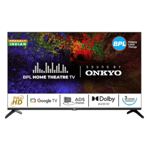 BPL FHD Onkyo Home Theatre Smart LED Google TV | 109 cm (43 inch) | 43F E5340