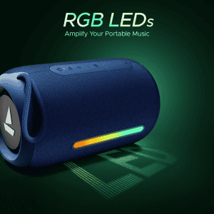 boAt Stone 358 PRO Portable Bluetooth Speaker | 14 W | Vibing Blue