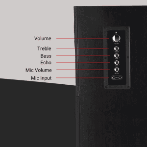 ZEBRONICS Bluetooth Tower Speaker | 2 MIC | BT 9500 RUCF