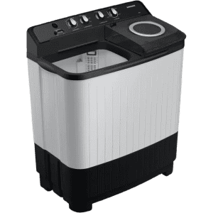 Samsung Semi Automatic Top Load Washing Machine | 8 kg | 5 Star | Black Grey | WT80C4200GG TL