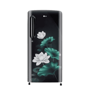 LG Inverter Direct Cool Single Door Refrigerator | 185 L | 5 Star | Emerald Lotus | GL-B201AELU AELZEBN