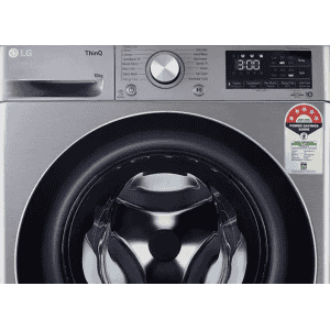 LG Fully Automatic Front Load Washing Machine | 10 kg | 5 Star | Platinum Silver | FHP1410Z7P APSQEIL