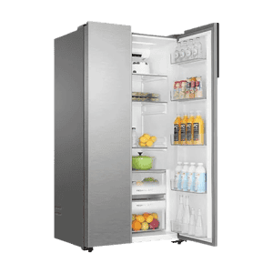 Haier Side By Side Frost Free Refrigerator | 602 L | Stabilizer Free Operation | WiFi Enabled | 3 star | HRS 682SSU1