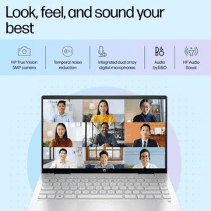 HP Pavilion x360 | Intel Core i5 13th Gen 1335U | 16 GB | 1 TB SSD | 14 Inch | Silver |  14-ek1010TU